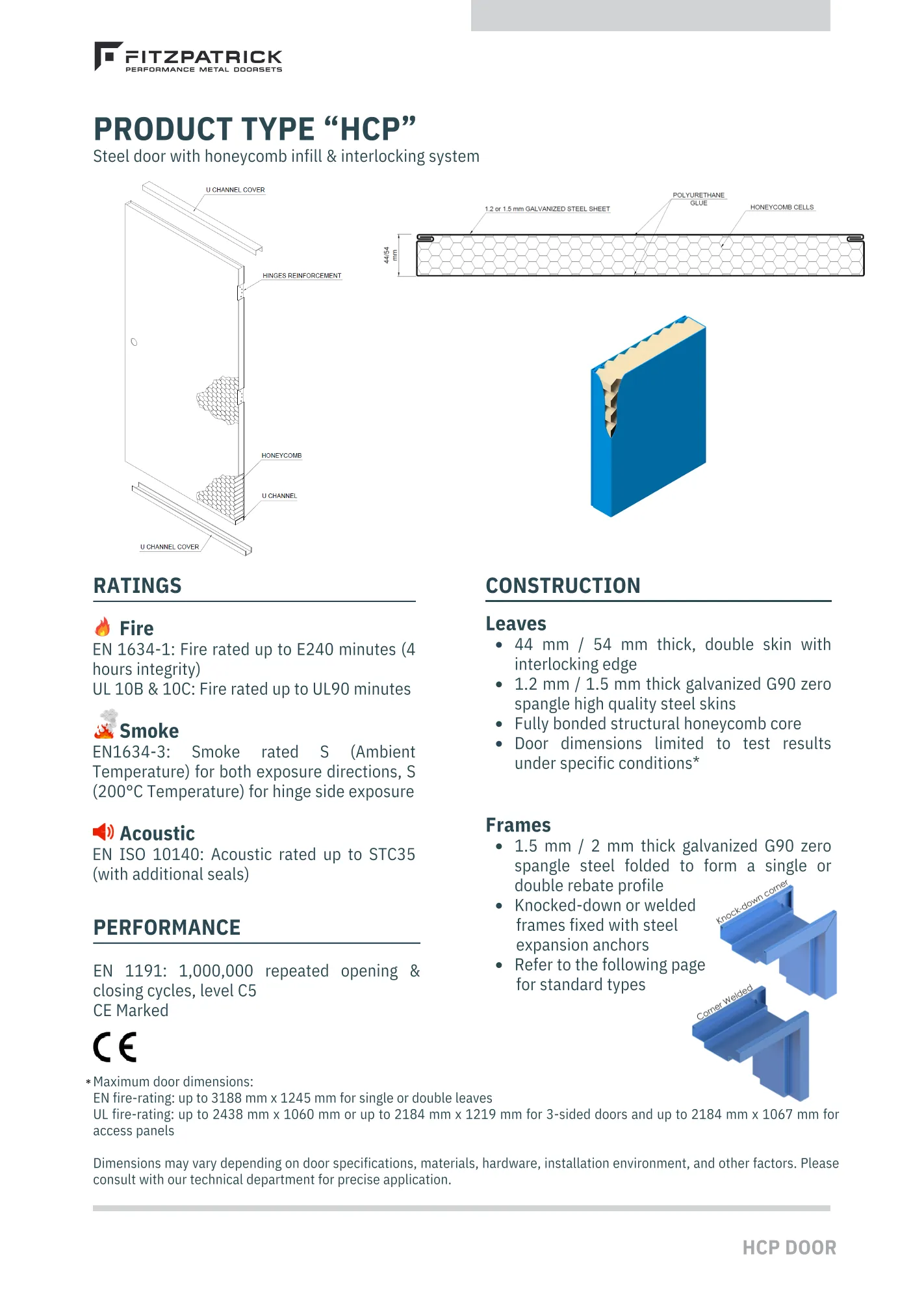 HCP Data Sheet thumbnail