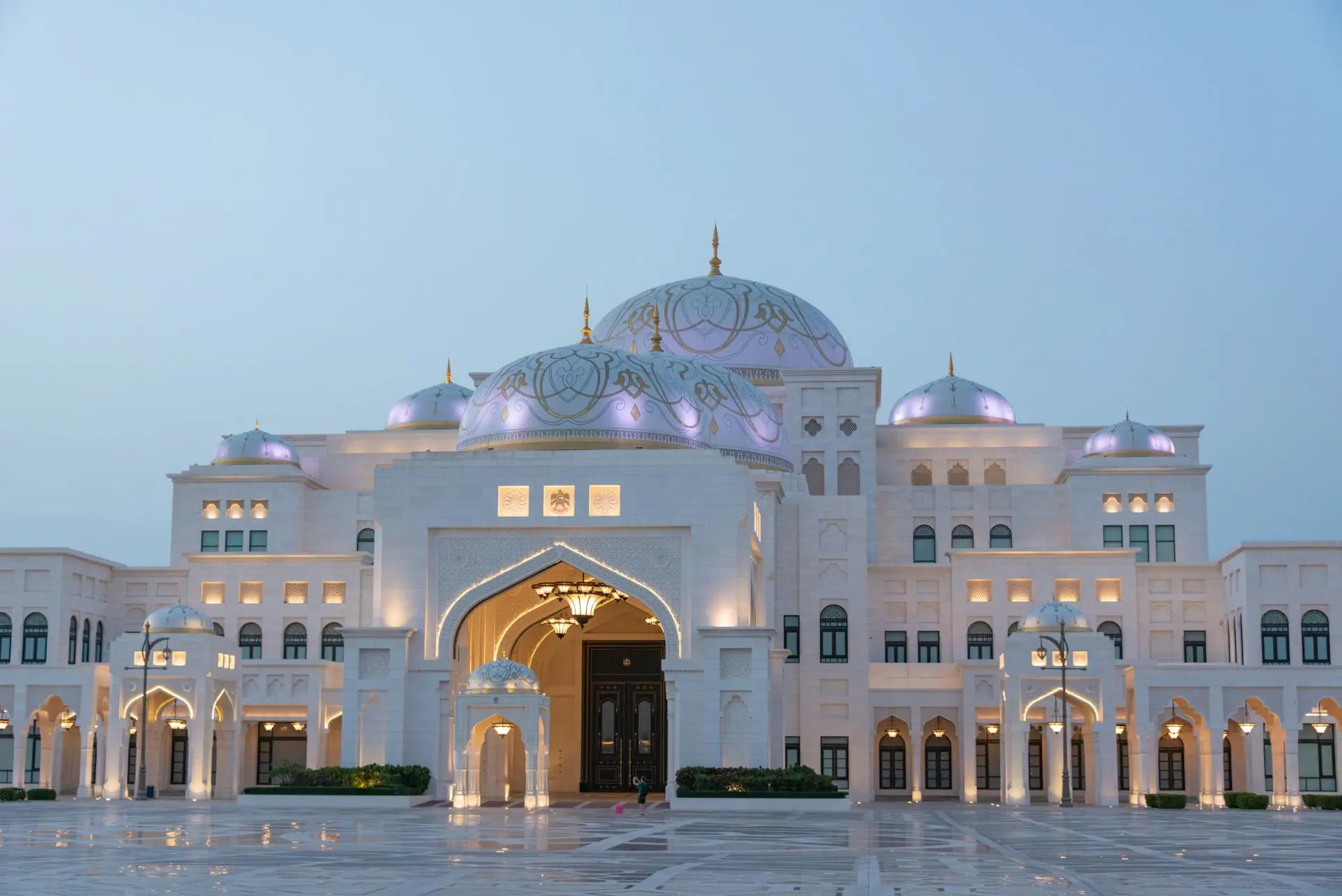Abu Dhabi Presidential Palace - Metal Doors Reference Project
