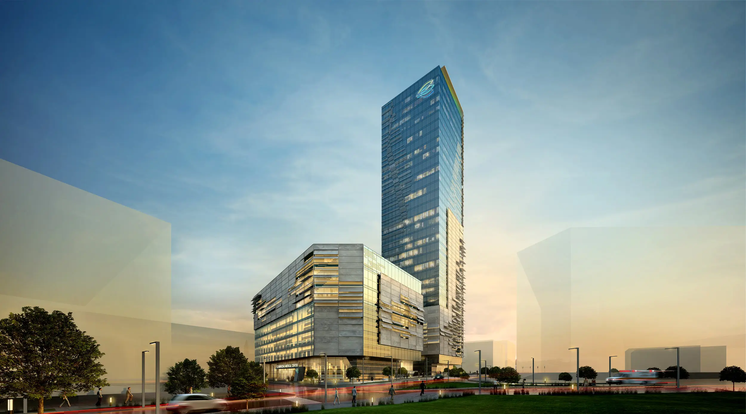 Clemenceau Medical Center Amman - Metal Doors Reference Project