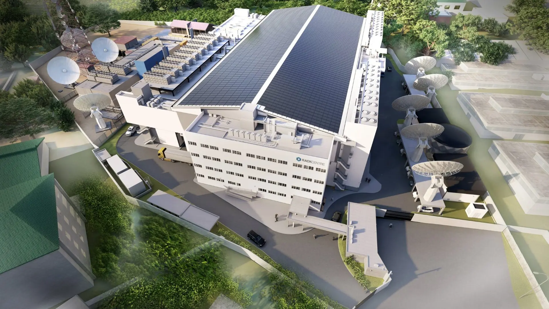 Rack Data Center - Metal Doors Reference Project